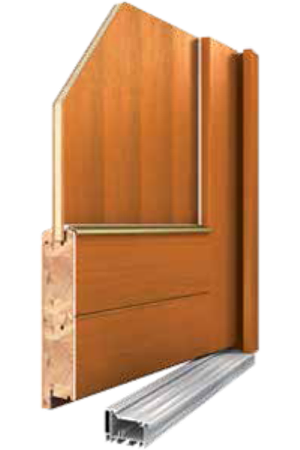 plastova-Efekt drevene-dvere-design